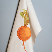 Lottie Day Tea Towel - Orange Swede