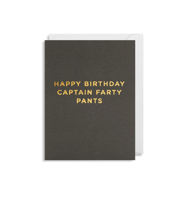 Mini Card Captain Farty Pants