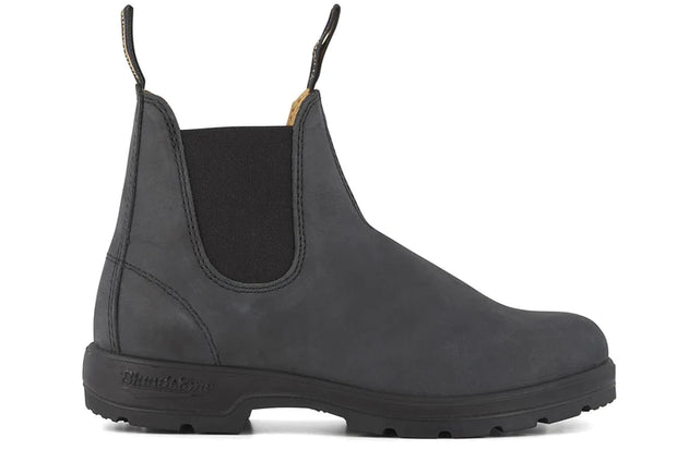 Blundstone 587 Rustic Black Leather Unisex Boot