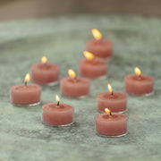 Rustic Tea Light Candles in 2 Colours