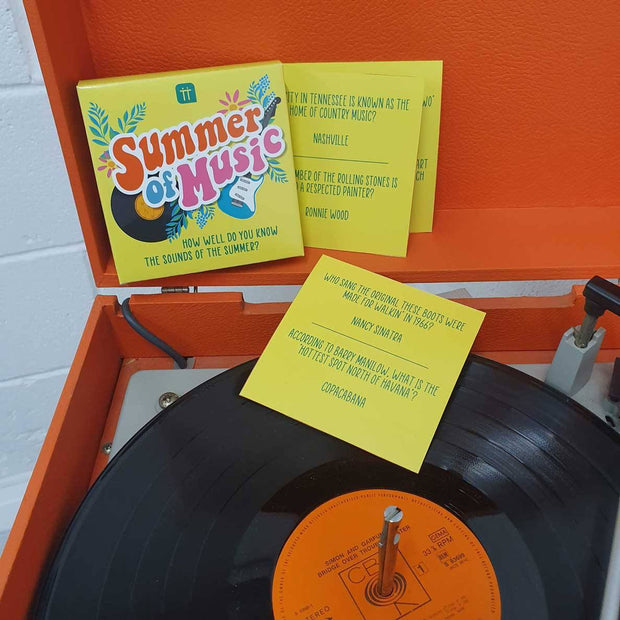 Summer of Music Trivia Game