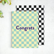 Checkerboard Greeting Cards in 10 Designs