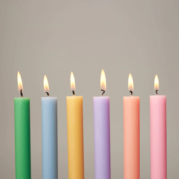 Coloured True Grace Dinner Candles