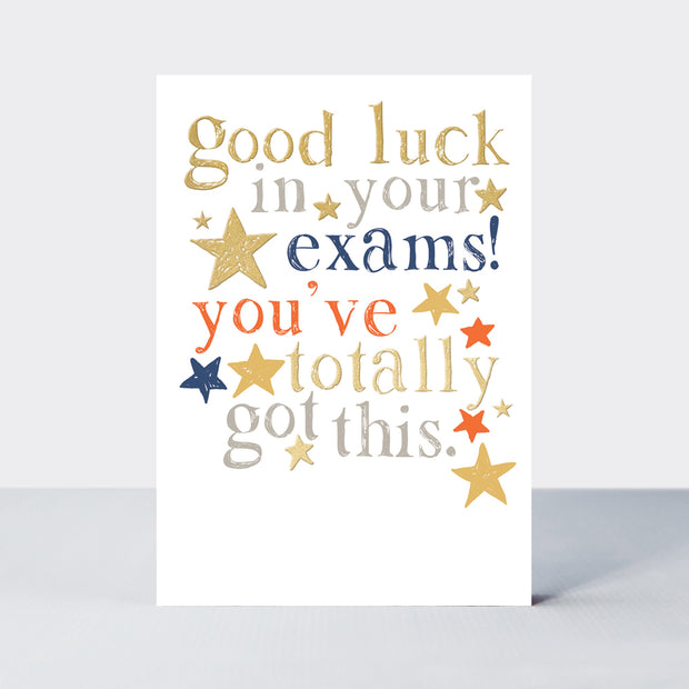 Good Luck In Your Exams Card