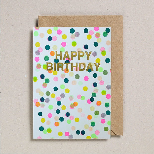 Petra Boase Happy Birthday Confetti Card