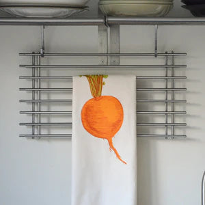 Lottie Day Tea Towel - Orange Swede