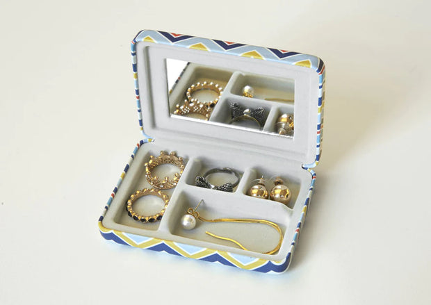 Portable Striped Jewellery Cases