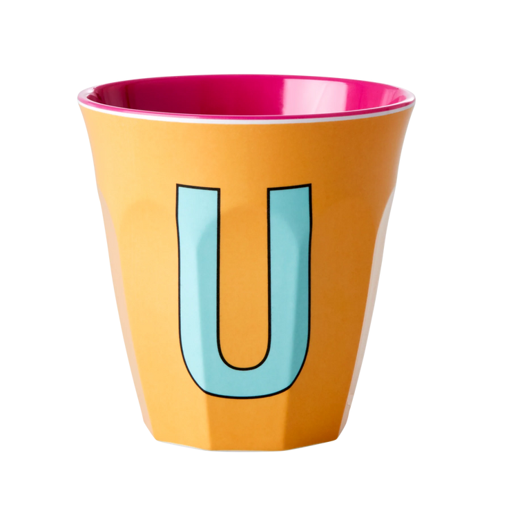 Rice Initial Alphabet Melamine Cups