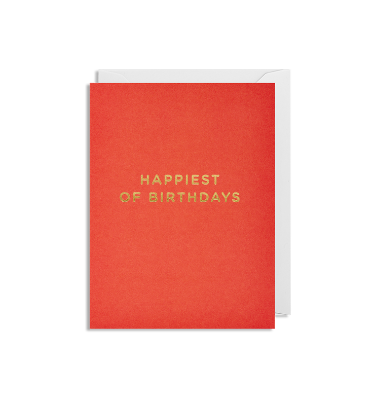 Mini Happiest of Birthdays Card