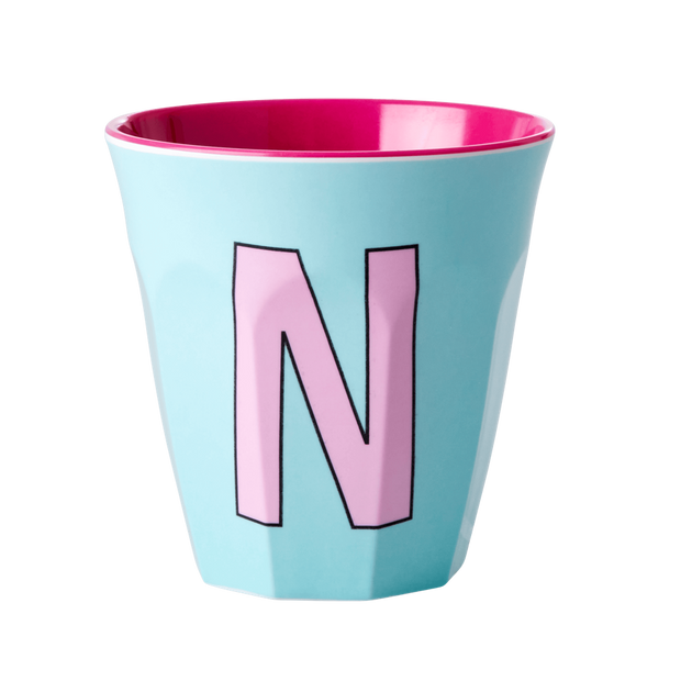 Rice Initial Alphabet Melamine Cups