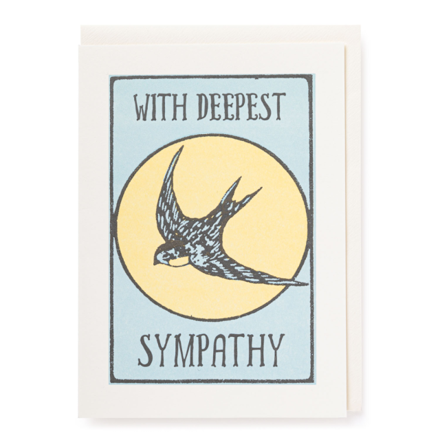 Archivist With Deepest Sympathy Card