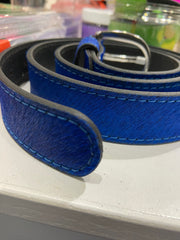 Neon and Plain Leather Belts