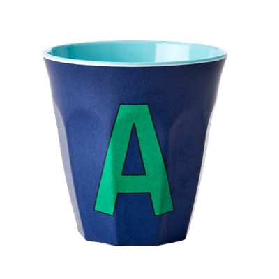 Rice Initial Alphabet Melamine Cups