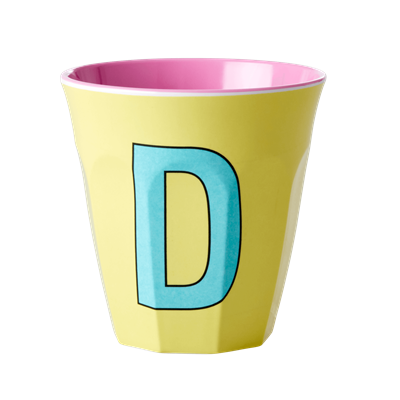 Rice Initial Alphabet Melamine Cups