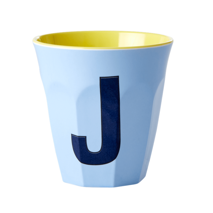 Rice Initial Alphabet Melamine Cups