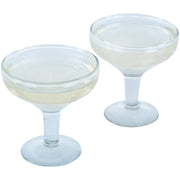Etched Champagne Coupe - Stars